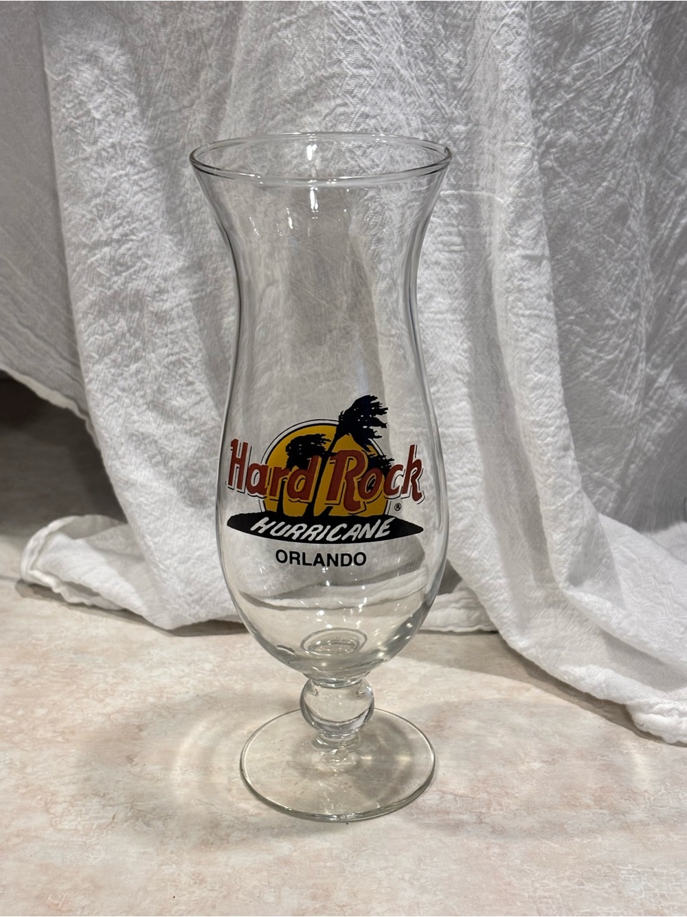 Hard Rock Orlando Hurricane Glass